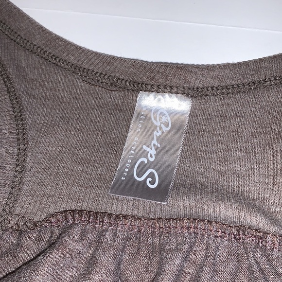 Grip Vintage Metallic Copper Racer Back Top - Women’s Size XS - Picture 7 of 8